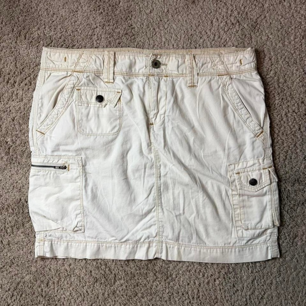 Polo ralph Lauren mini skirt Size 8 white classy summer fairy preppy‎ classic